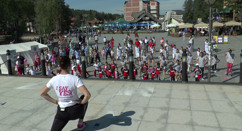 Manifestacija Global Wellness Day na Zlatiboru